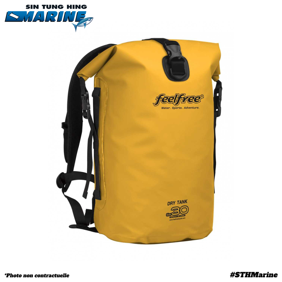 SAC A DOS FEEL FREE DRY TANK 30L YELLOW SAC A DOS FEEL FREE DRY TANK 30L YELLOW
