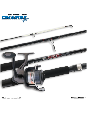 PACK Canne tuff tip 8ft + Moulinet Rampage 600