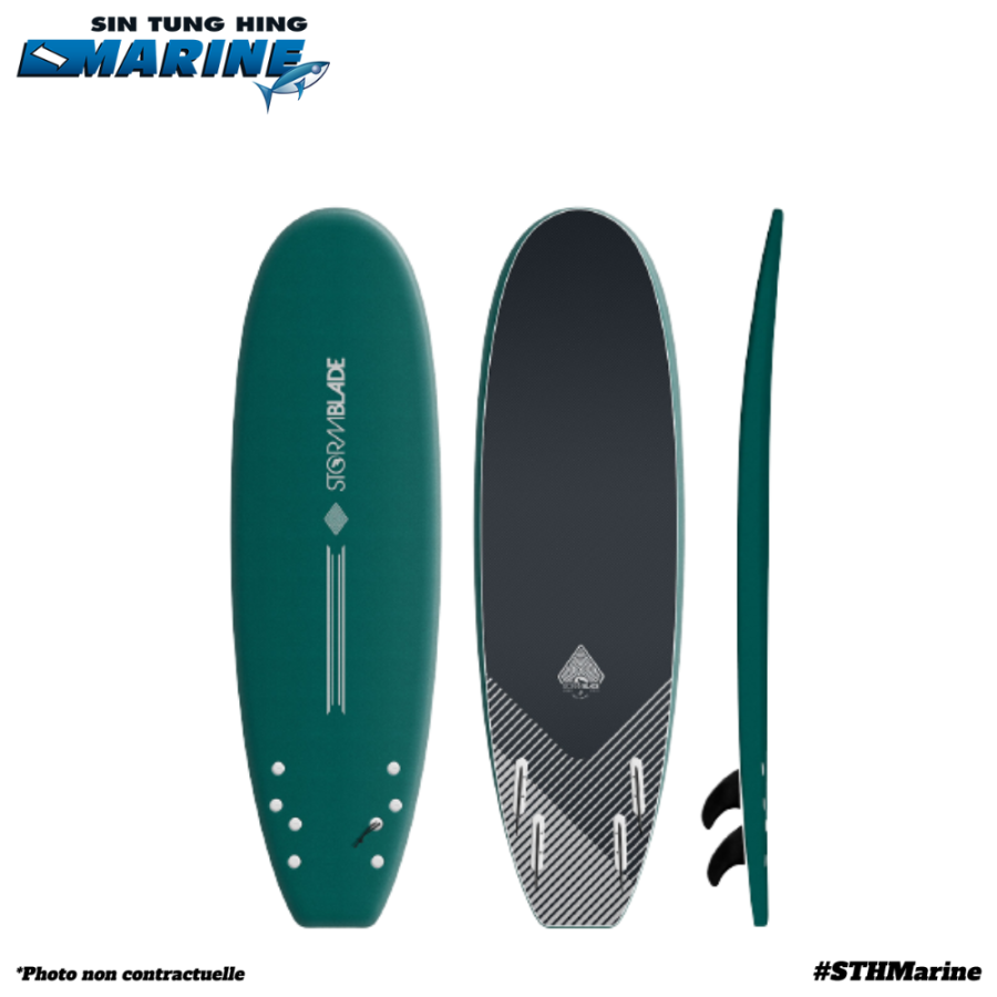 Storm Blade 6'6 Quad Runner green/black
