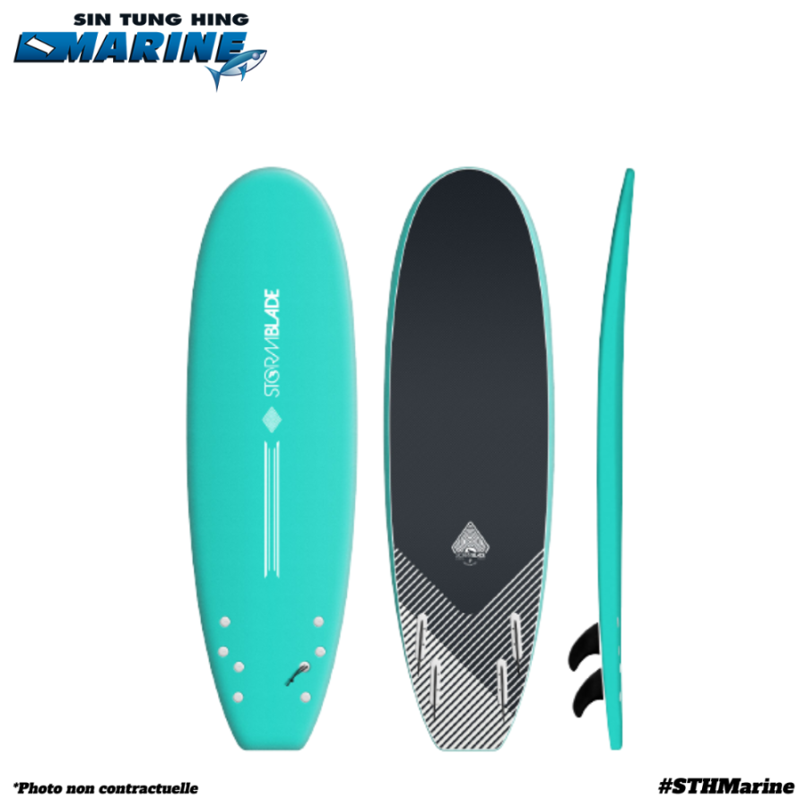 Storm Blade 6'6 Quad Runner turquoise bk