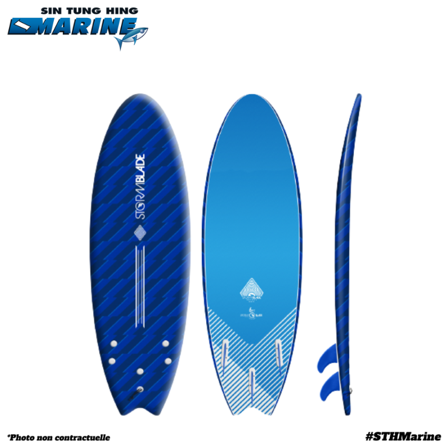 Storm Blade 6'0 Swallow Tail Surfboard