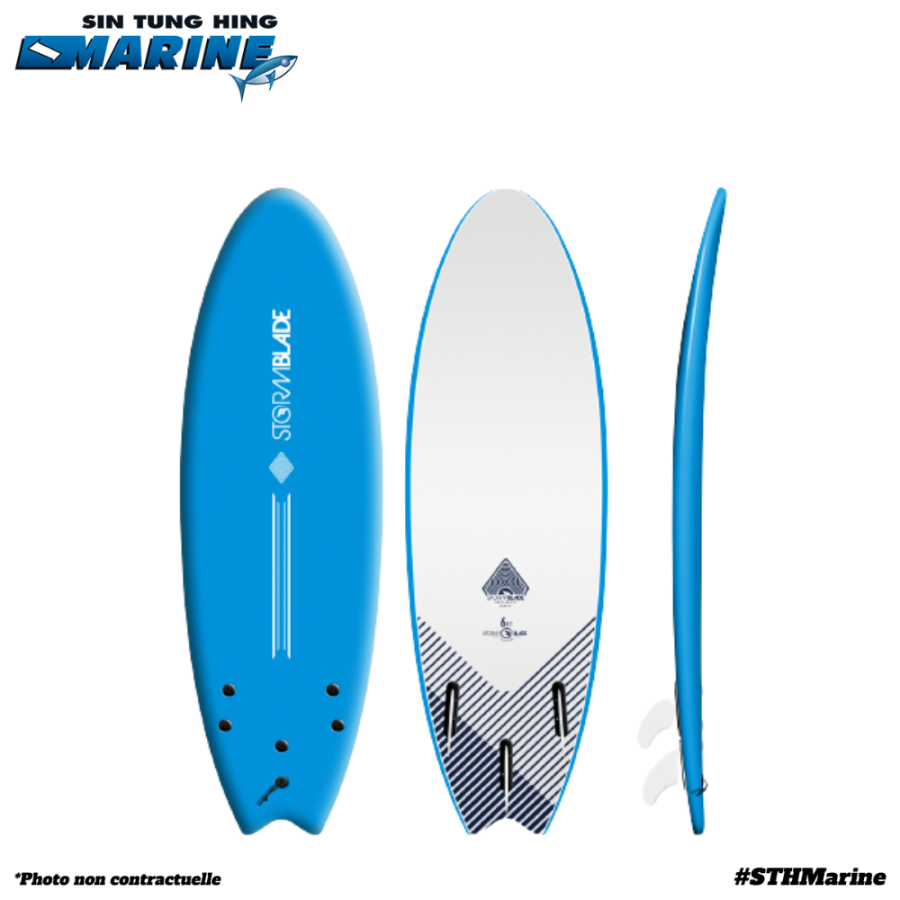 Storm Blade 6'0 Swallow Tail Surfboard