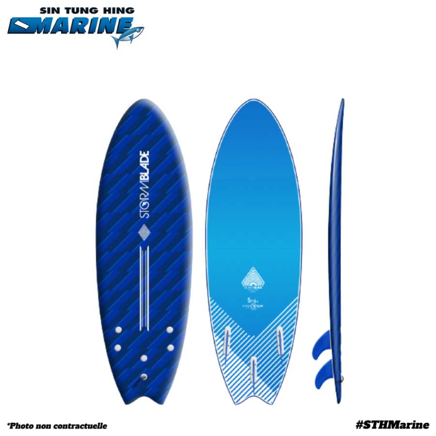Storm Blade 5'6 Swallow Tail Surfboard