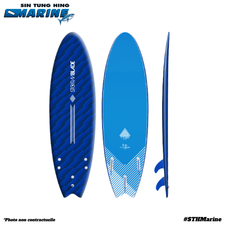 Storm Blade 6'6 Swallow Tail Surfboard