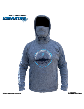 SWEAT-SHIRT GREY TUNA POLARTECH MEDIUM