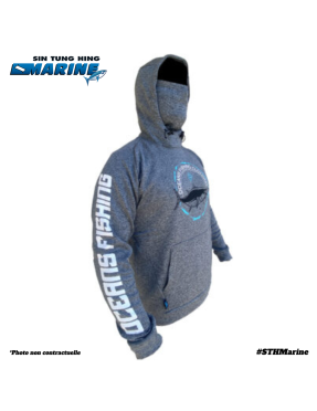 SWEAT-SHIRT GREY TUNA POLARTECH MEDIUM