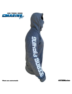 SWEAT-SHIRT GREY TUNA POLARTECH LARGE