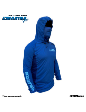 LONG SLEEVE TUNA BLUE LARGE
