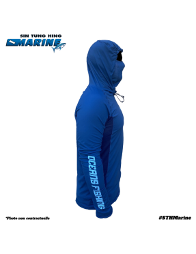 LONG SLEEVE TUNA BLUE LARGE