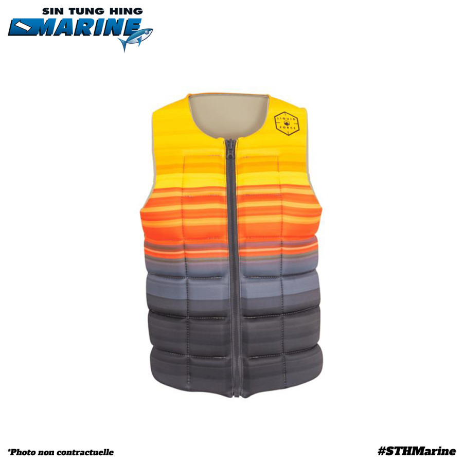 Gilet d'impact Flex Comp Sunrise | Taille XL - LIQUID FORCE