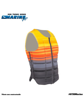 Gilet d'impact Flex Comp Sunrise | Taille XL - LIQUID FORCE