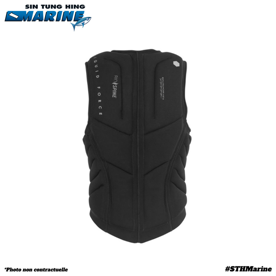 Gilet d'impact Flex Comp Black | Taille L - LIQUID FORCE