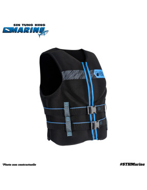 Gilet de sauvetage Classic Hinge CGA | Couleur noire/bleue | Taille XXL - LIQUID FORCE
