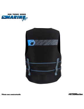 Gilet de sauvetage Classic Hinge CGA | Couleur noire/bleue | Taille XXL - LIQUID FORCE