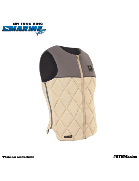 Gilet d'impact Flex Comp Heritage | Couleur brun clair | Taille L - LIQUIDE FORCE