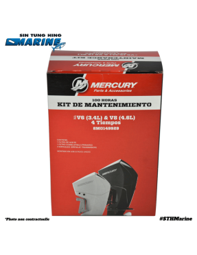 KIT RÉVISION 100H 175 À 300 CV V6_V8 - MOTEUR TAHITI MERCURY MARINER