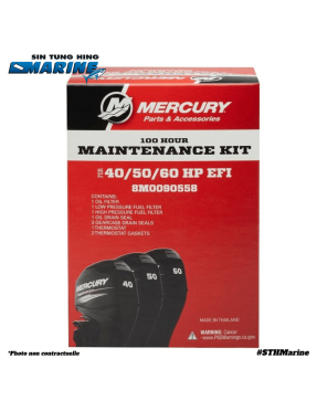 KIT RÉVISION 100H 40/50/60CV - MOTEUR TAHITI MERCURY MARINER