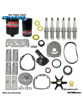 KIT RÉVISION 300H VERADO - MOTEUR TAHITI MERCURY MARINER - CONTENU