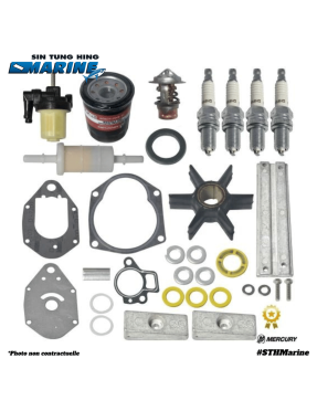 KIT RÉVISION 300H 40-50-60 CV - MOTEUR TAHITI MERCURY MARINER - CONTENU