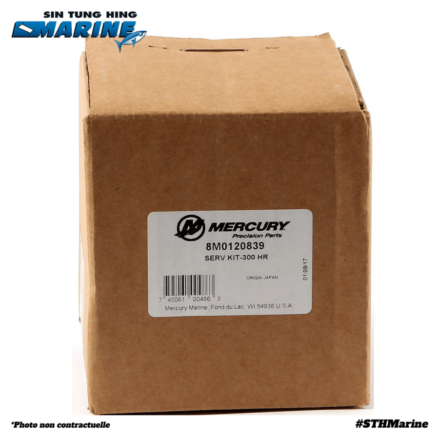KIT RÉVISION 300H 25-30 CV - MOTEUR TAHITI MERCURY MARINER