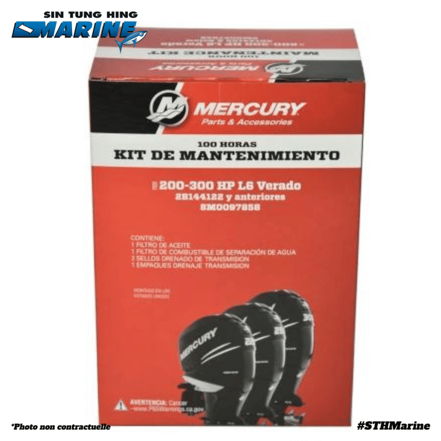 KIT REVISION 100H 200-300 CV VERADO - MOTEUR TAHITI MERCURY MARINER