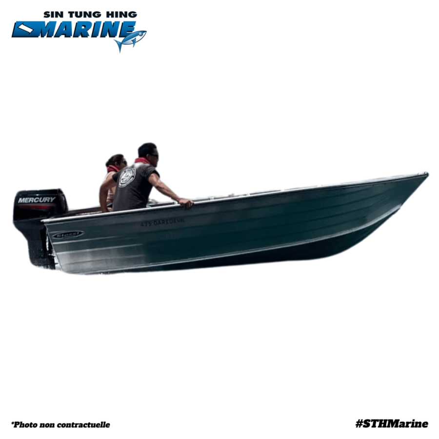 STESSL BOAT 4.35 DAREDEVIL & MOTORISATION MERCURY 40 CV MLH SUPER