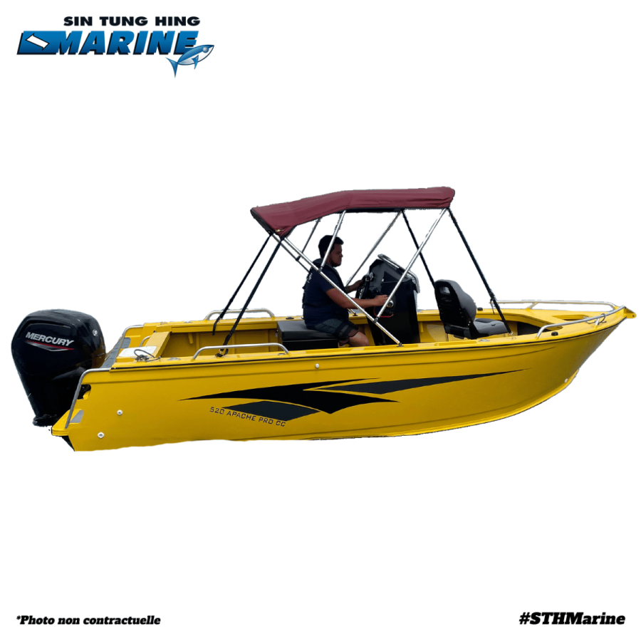 STESSL BOAT 520 APACHE PRO CENTER CONSOLE