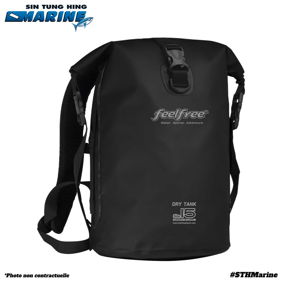 Sac à dos étanche Dry Tank V2 | 40 L | Noir - FEELFREE