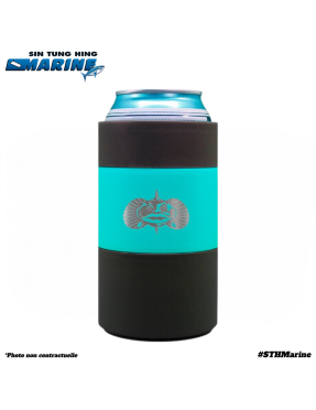 CAN COOLER ADHÉRENT TEAL TOADFISH