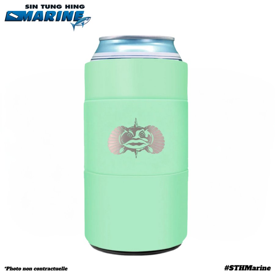 CAN COOLER ADHÉRENT ALL TEAL TOADFISH