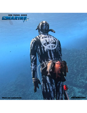 Combinaison de plongée sous-marine Yamamoto | Taille 3XL | camo skull | 3 mm - STH SUB