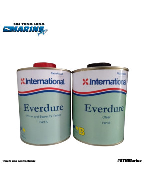 Kit sealer et primer pour bois Everdure | 1 litres - INTERNATIONAL
