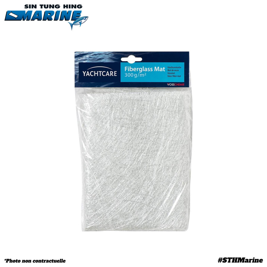 Fibre de verre Glasfasermat/Glasmatt Yatchcare|300 g / m2 - SOLOPLAST
