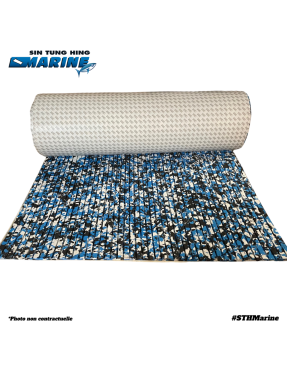 EVA Pad antidérapant camouflage bleu