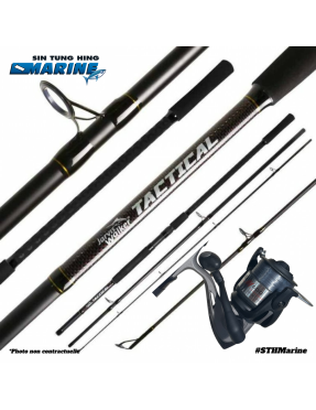 JARVIS WALKER PACK TACTICAL 802 MFS + MOULINET RAMPAGE 600