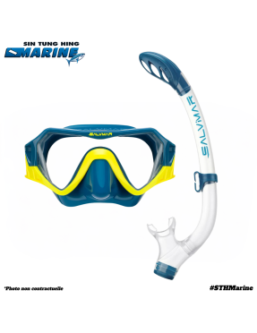COMBO MASQUE TUBA HORIZON PETROL salvimar