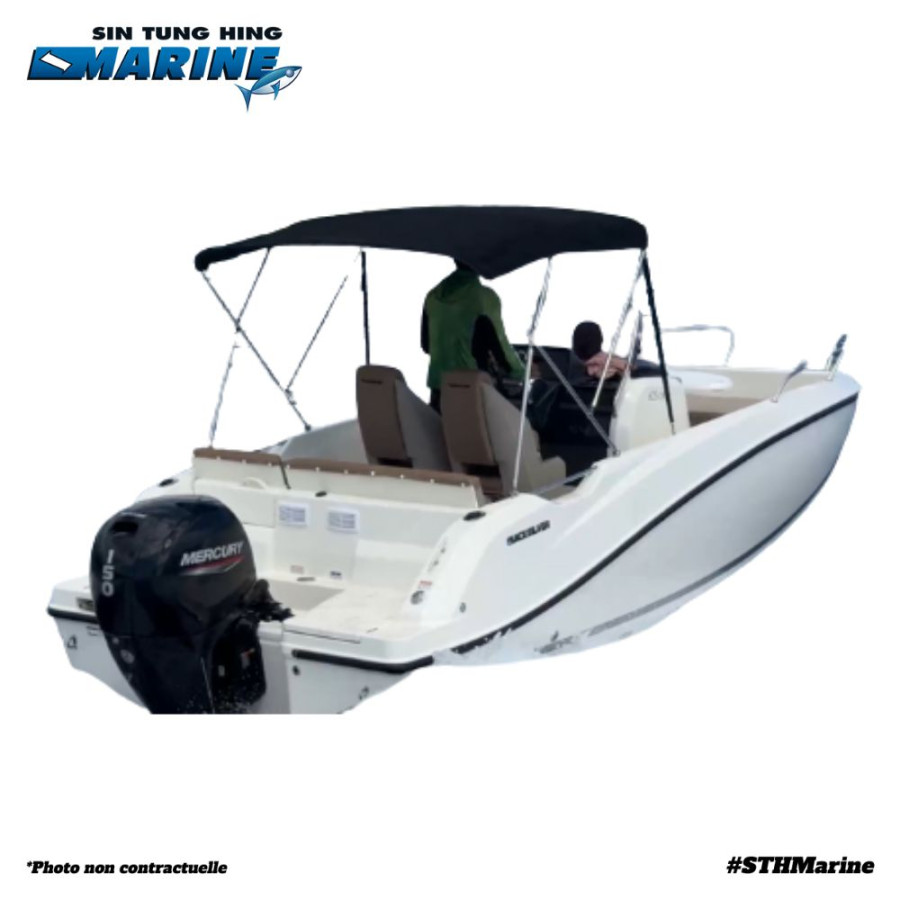 QUICKSILVER 605 OPEN ACTIV BLANC SIEGES