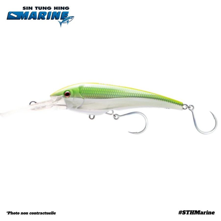 DTX Minnow 125mm - Chartreuse Chrome