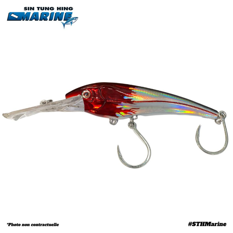 DTX Minnow 200mm - Fireball Red Head