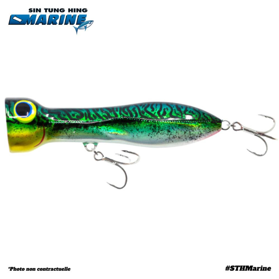 CHUG NORRIS 95mm - Silver Green Mackerel