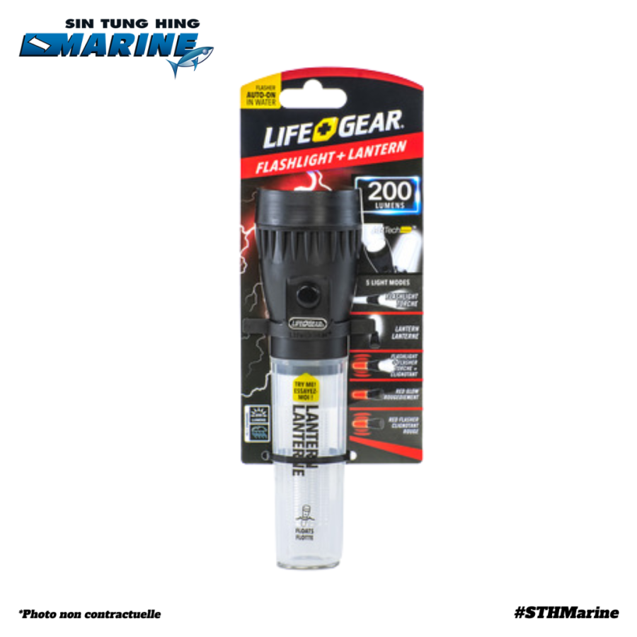 Lampe torche LED / Lanterne LED 200 Lumens