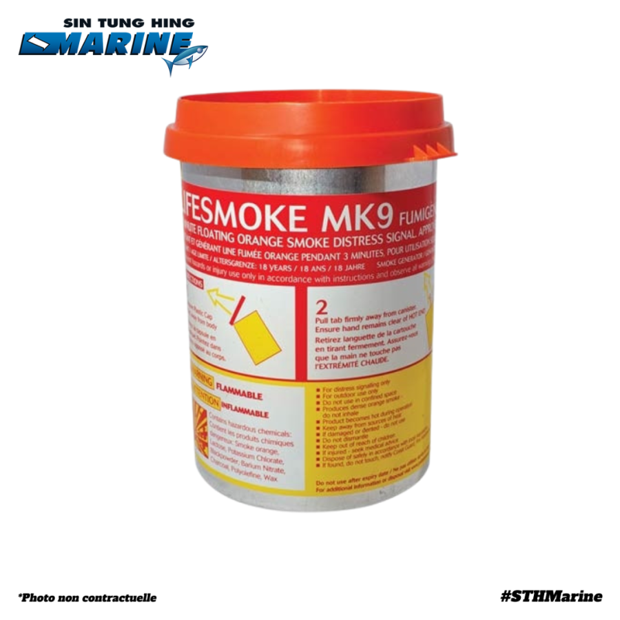 FUMIGENE FLOTTANT SOLAS MK9