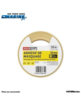 ADHESIF DE MASQUAGE 50M X 19MM
