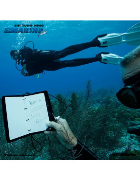 Note book immergeable - livre sous marin scubapro - plongée sous marine - sth marine Tahiti