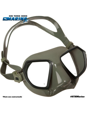 MASQUE NOHA VERT/NOIR Caviar - STH Marine Tahiti - Chasse et plongée sous marine