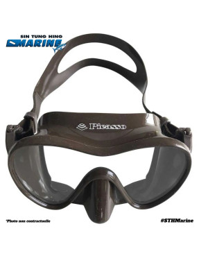 MASQUE PICASSO UNO MARRON - plongée et chasse sous marine - STH Marine Tahiti
