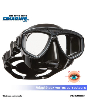 MASQUE ZOOM - Verres de correction - Scubapro - STH Marine Tahiti