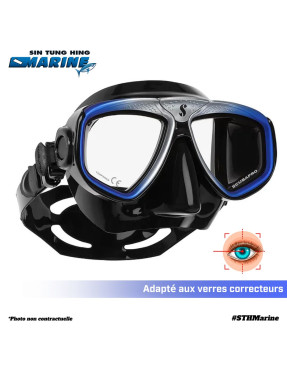 MASQUE ZOOM - Verres de correction - Scubapro - STH Marine Tahiti