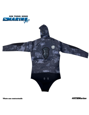 COMBI STH 3XL BLACK PHANTOM  3MM