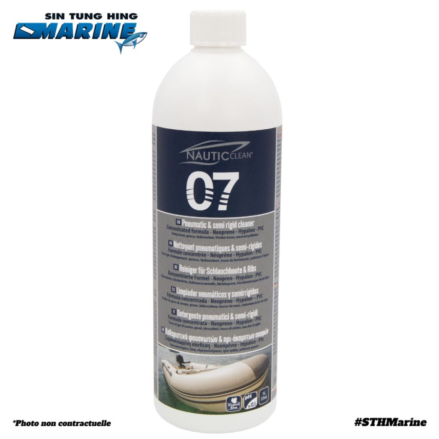 NAUTIC CLEAN 07 NETTOYANT SEMI-RIGIDE 1L